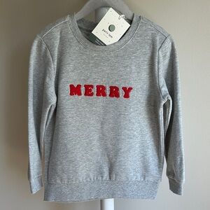✨NEW Petit Lem Holiday Sweatshirt Size 4